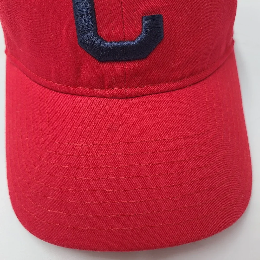 Women Cleveland Indians Hat Strapback New Era 9Forty Red Blue‎ MLB Baseball Logo